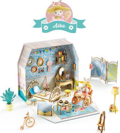 Modeliavimo rinkinys DJECO DIY Mi House Alba