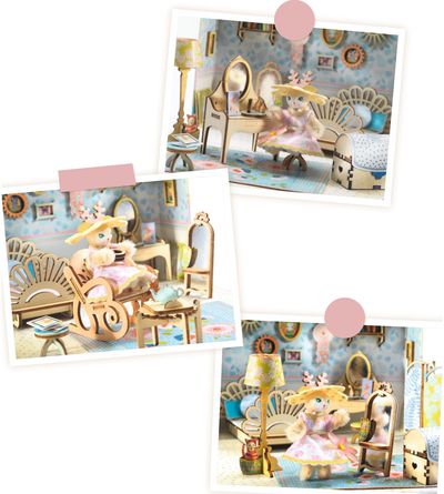 Modeliavimo rinkinys DJECO DIY Mi House Alba