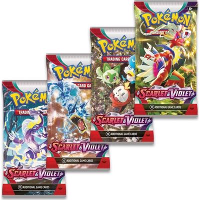 Kortelės Pokemon TCG: Scarlet & Violet - SV01 Booster Pack, 1 vnt.