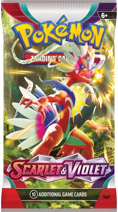 Kortelės Pokemon TCG: Scarlet & Violet - SV01 Booster Pack, 1 vnt.