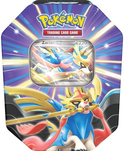 Kortelės Pokémon TCG: Slashing Legends Ex Tin, įv. rūšių