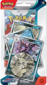 Kortelės Pokémon TCG: Scarlet & Violet - Paradox Rift - Premium Checklane, įv. rūšių