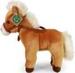 Pliušinis žaislas rudas arkliukas 30 cm ECO-FRIENDLY
