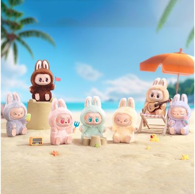 Vinilinė-pliušinė lėlė POP MART Labubu The Monsters - Have a Seat Blind box, įv. rūšių