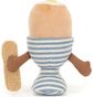 Pliušinis žaislas kiaušinis Amuseables Eggetha Egg & Lance Soldier
