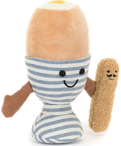 Pliušinis žaislas kiaušinis Amuseables Eggetha Egg & Lance Soldier