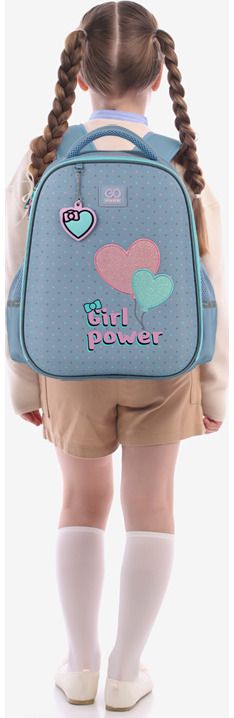 Forminė kuprinė GoPack Girl Power, 38 cm