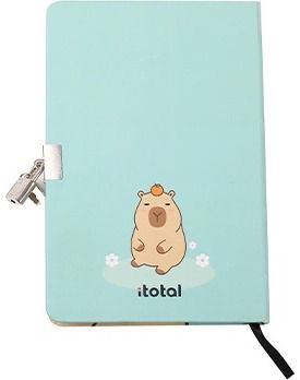 Dienoraštis I-TOTAL Capybara, A5, su spynele