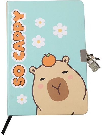 Dienoraštis I-TOTAL Capybara, A5, su spynele