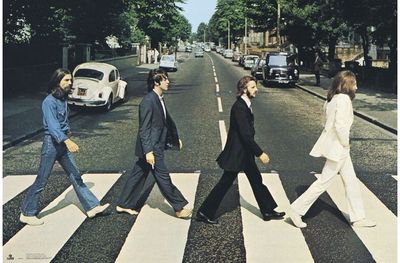 Plakatas THE BEATLES Abbey road, 61 x 91,5 cm