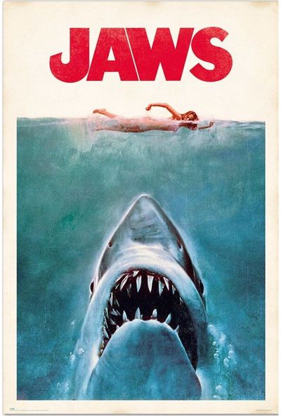 Plakatas JAWS, 61 x 91,5 cm