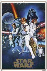 Plakatas STAR WARS 40th Anniversary One Sheet B, 61 x 91,5 cm