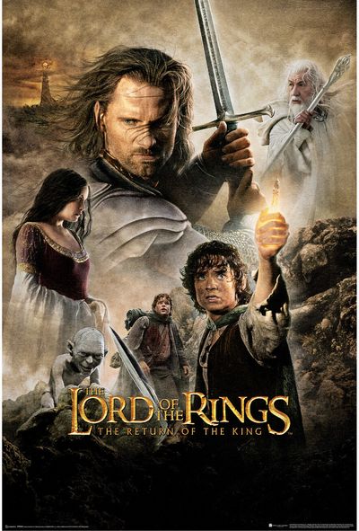 Plakatas THE LORD OF THE RINGS The return of the king, 61 x 91,5 cm