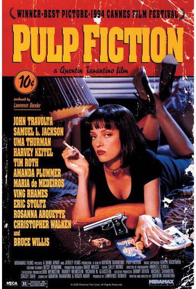 Plakatas PULP FICTION Cover, 61 x 91,5 cm