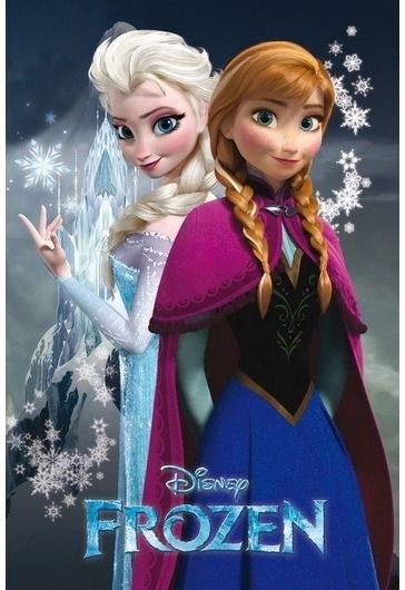 Plakatas DISNEY Frozen, 61 x 91,5 cm