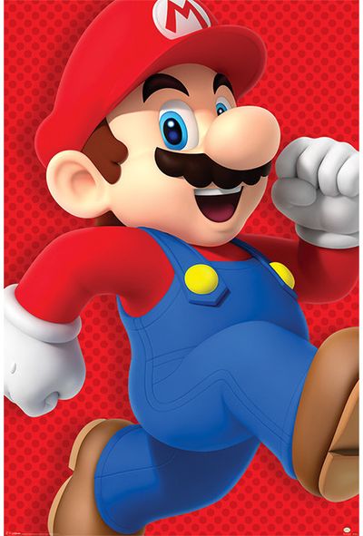 Plakatas SUPER MARIO Run, 61 x 91,5 cm