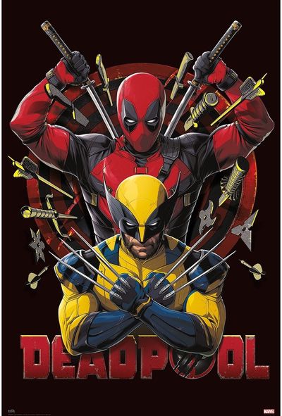 Plakatas MARVEL Deadpool & wolverine - 2, 61 x 91,5 cm