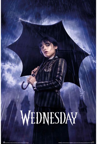 Plakatas WEDNESDAY Umbrella, 61 x 91,5 cm