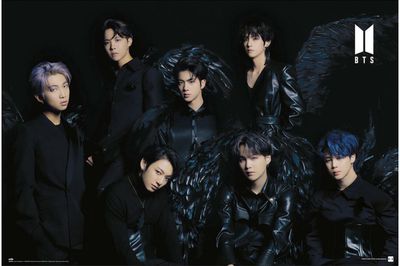 Plakatas BTS Black wings, 61 x 91,5 cm