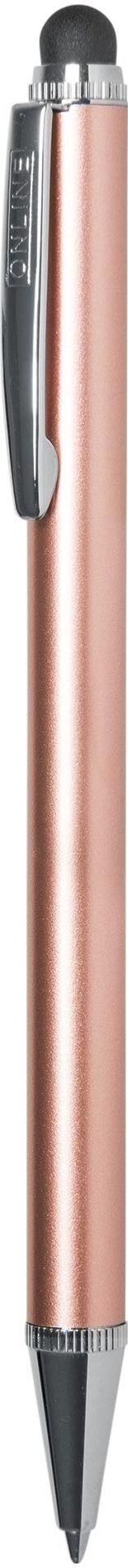Tušinukas ONLINE Stylus XL Rosegold, rašo mėlynai