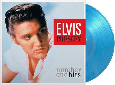 Elvis Presley: Number One Hits (crystal clear blue) LP
