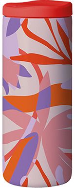 Nerūdijančio plieno puodelis SLIDE CUP NEO EXOTIC FLOWERS, 350 ml