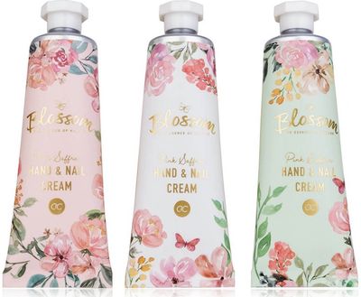 Rankų ir nagų kremas BLOSSOM, įv.rūšys, 60ml