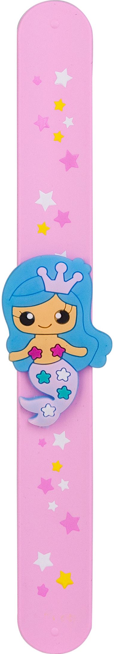 Vonios rinkinys MAGICAL UNICORN & MERMAID (vonios putos+vonios druska+apyrankė), įv.rūšys, 60ml+80g+1vnt