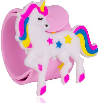 Vonios rinkinys MAGICAL UNICORN & MERMAID (vonios putos+vonios druska+apyrankė), įv.rūšys, 60ml+80g+1vnt