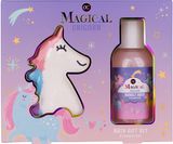 Vonios rinkinys MAGICAL UNICORN & MERMAID (vonios putos+vonios burbulas), įv,rūš ys, 100ml+110g/90g