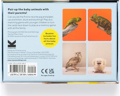 Atminties žaidimas BABY ANIMAL MATCH A MEMORY GAME (EN)