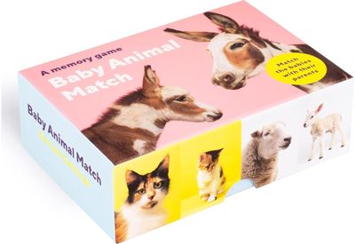 Atminties žaidimas BABY ANIMAL MATCH A MEMORY GAME (EN)