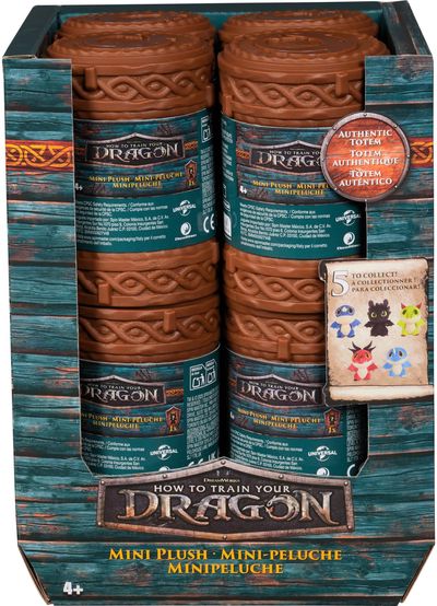 DRAGONS Pliušinis žaislas, 7,6 cm