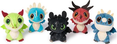 DRAGONS Pliušinis žaislas, 7,6 cm