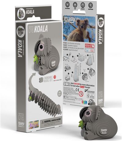 EUGY 3D kartoninis modelis Koala