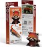 EUGY 3D kartoninis modelis Raudonoji panda