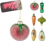 Kalėdinis eglutės žaisliukas Vegetable, 6 rūšių