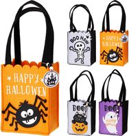 Krepšelis HALLOWEEN, iš veltinio, 35 x 27 x 34 cm, įv. dizainų