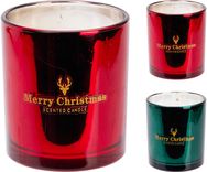 Žvakė stikle, 10 x 9 cm, 2 rūšių