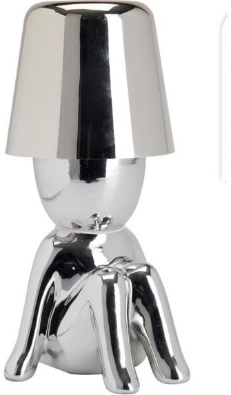 Dekoratyvinis šviestuvas, 22 cm, sidabrinės sp., 2 rūšių