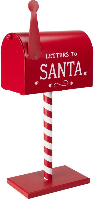 Kalėdinė dekoracija pašto dėžutė, 50 cm