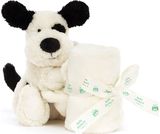 Kūdikio migdukas BASHFUL Black & Cream Puppy Soother