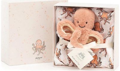 Kūdikio dovanų rinkinys ODELL Octopus