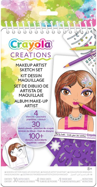 Kūrybinis rinkinys CRAYOLA Creations Compact Make-up Sketch