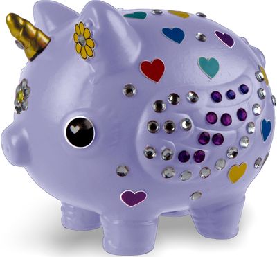 Kūrybinis rinkinys nuspalvink taupylę CRAYOLA Creations Design Your Own Piggy Ba nk