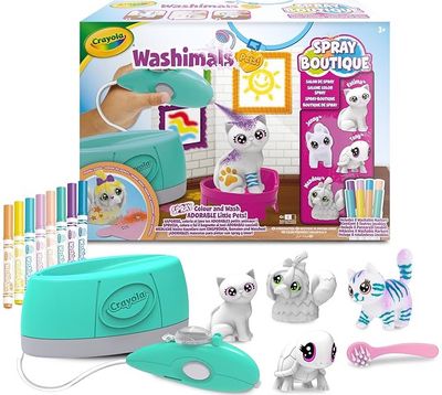 Kūrybinis rinkinys CRAYOLA Washimals Spray Boutique