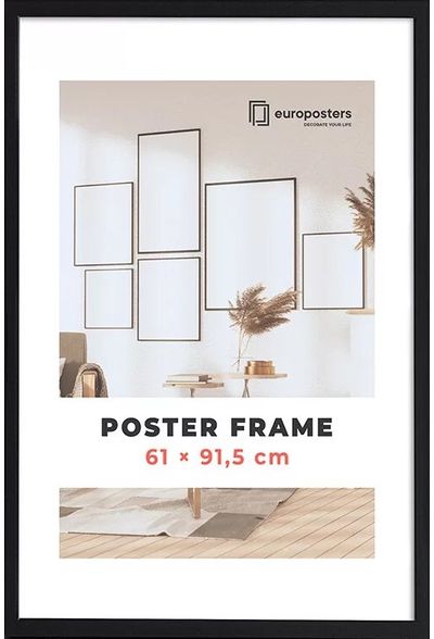 Rėmelis plakatui, 61 x 91,5 cm, juodas