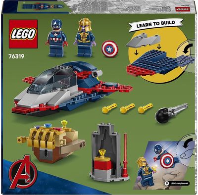 LEGO Marvel Kapitonas Amerika prieš Tanosą 76319