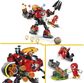 LEGO Sonic the Hedgehog Knuckles prieš Dr. Eggman robotą Egg Crusher 77005