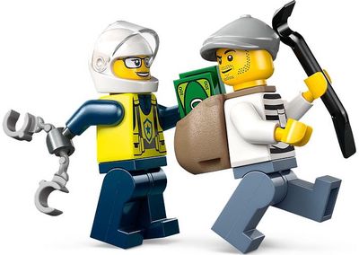 LEGO City Policijos motociklo gaudynės